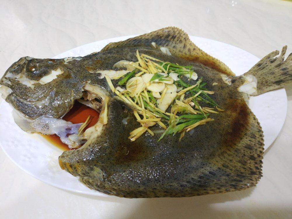 清蒸多宝鱼
