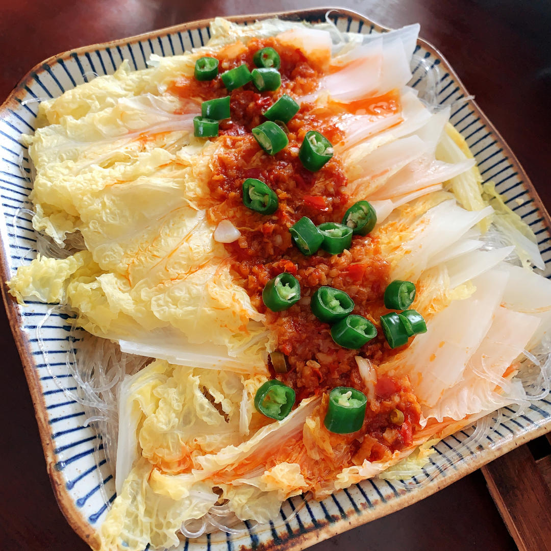 蒜蓉粉丝娃娃菜