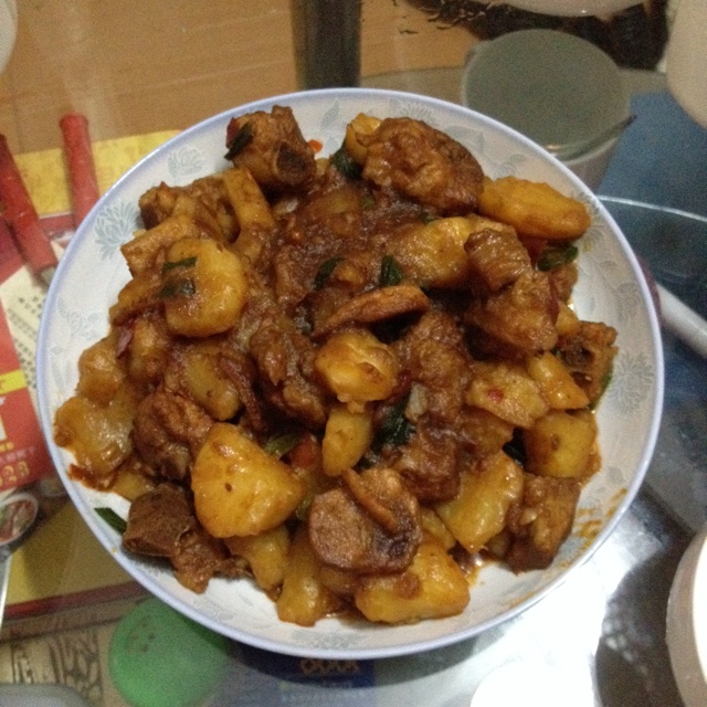 红烧土豆排骨&肉