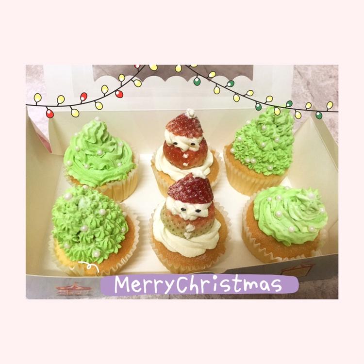 圣诞老人杯子蛋糕【曼达小馆】2016年圣诞Party专场