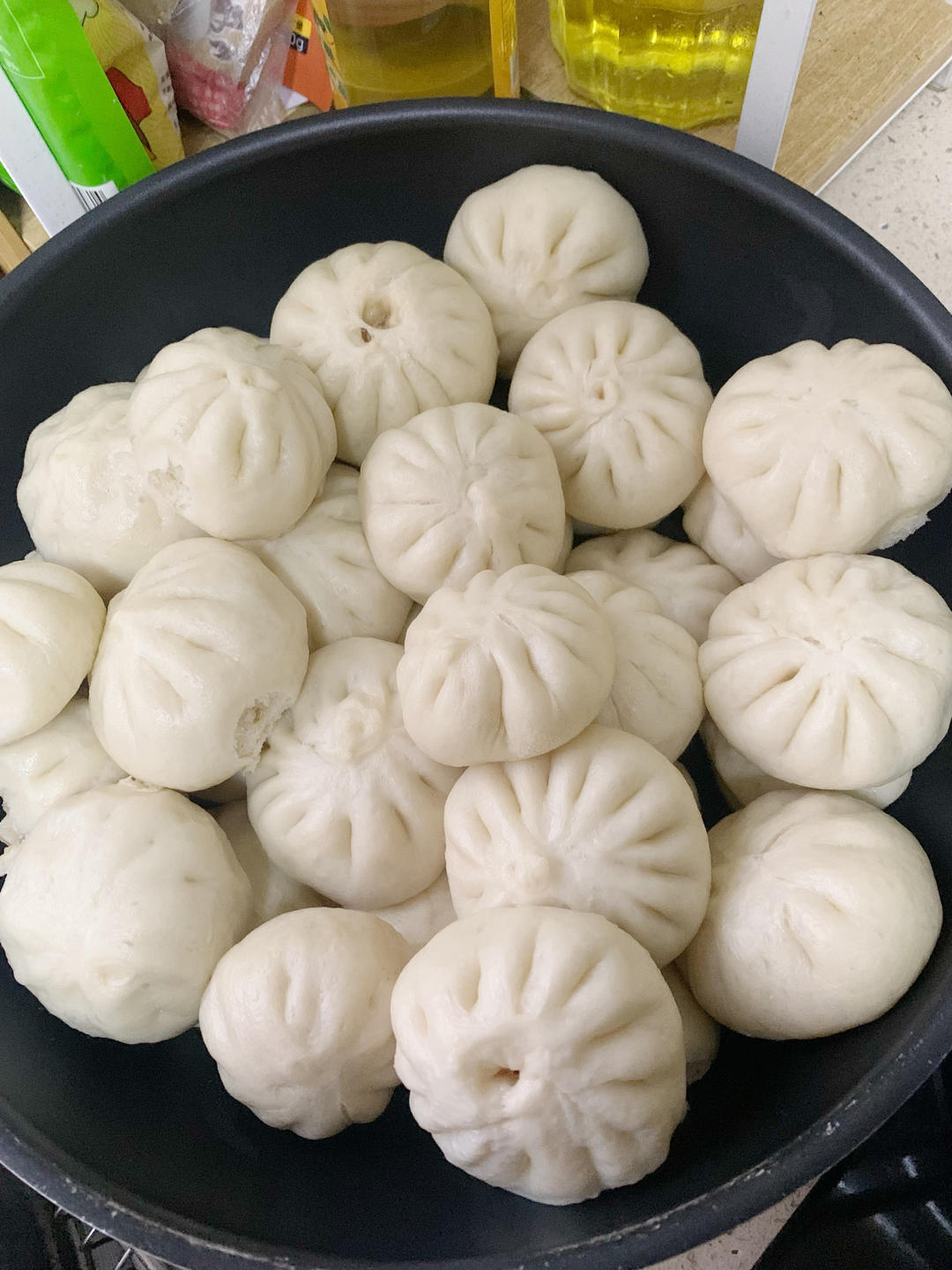 一次发酵肉包子