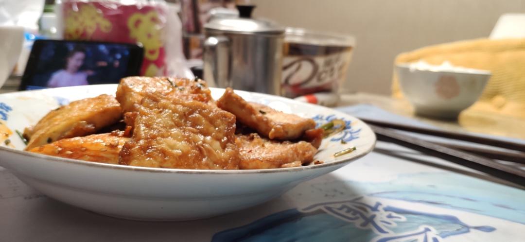 无敌好吃的香煎豆腐