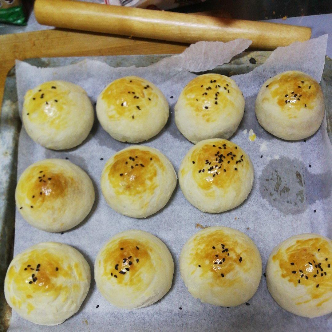 肉松麻薯蛋黄酥💕