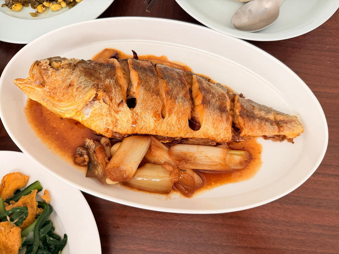 【台州菜】家烧黄鱼(米其林三星新荣记)