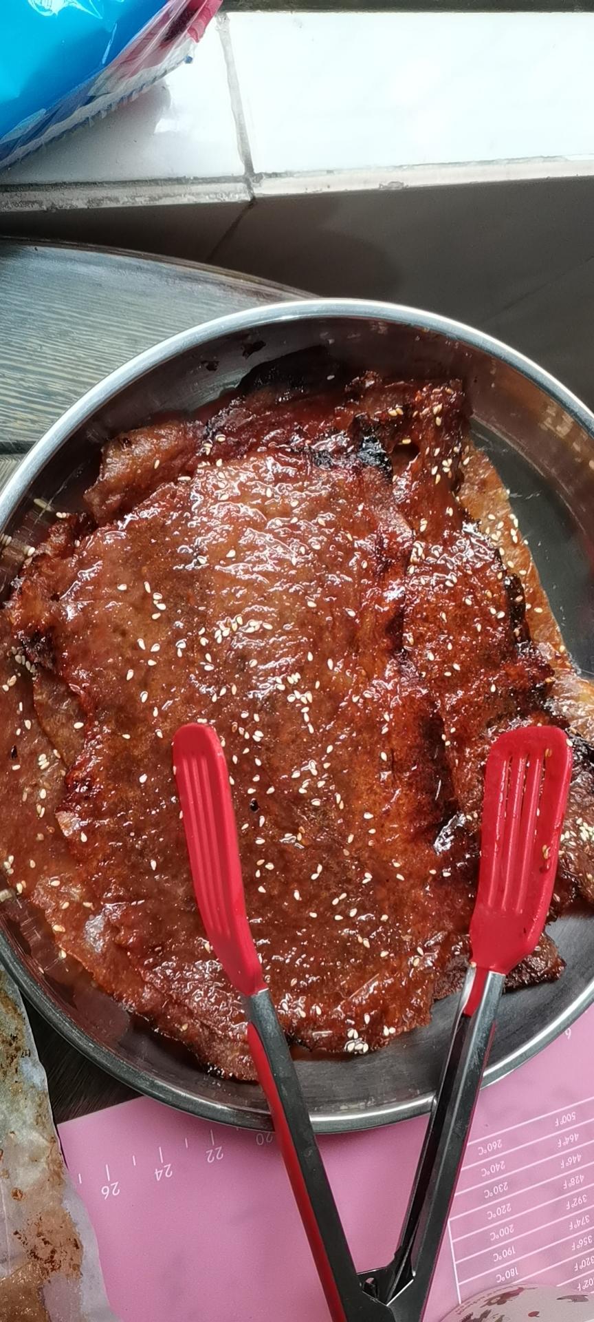 蜜汁猪肉干（宝宝也能吃）