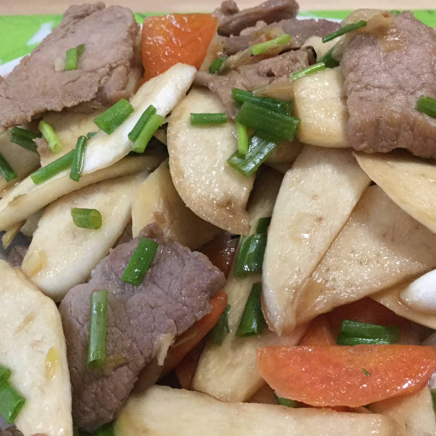 茭白炒肉