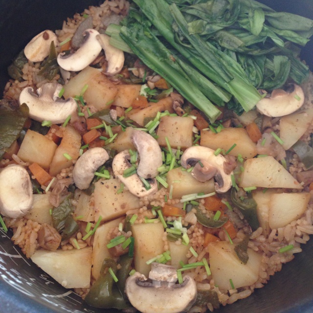 土豆焖饭（电饭锅版）