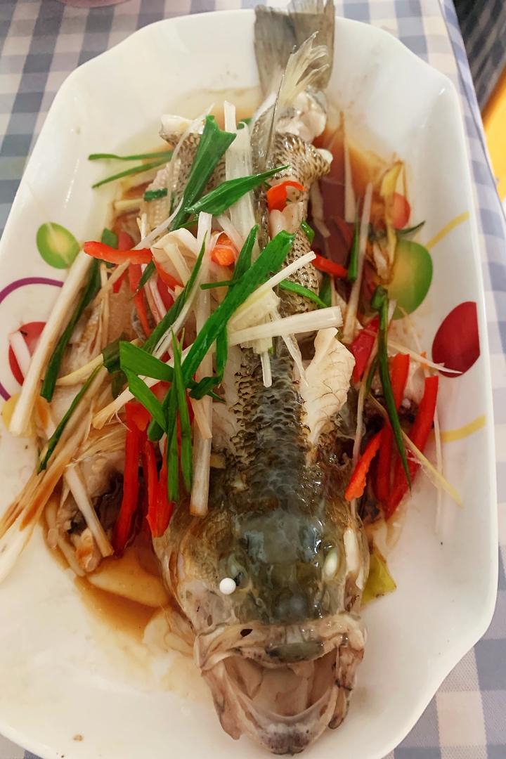 清蒸鲈鱼，三步搞定！