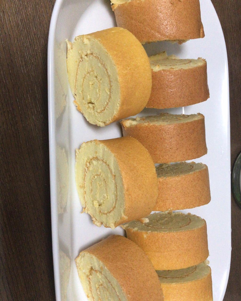 原味蛋糕卷