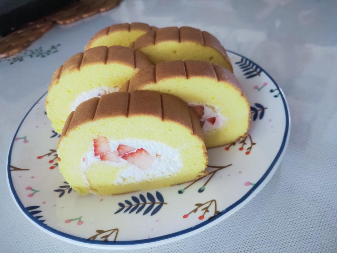 【北鼎品牌公开课】不易裂的戚风蛋糕卷（百香果芒果&芋泥肉松两种口味）