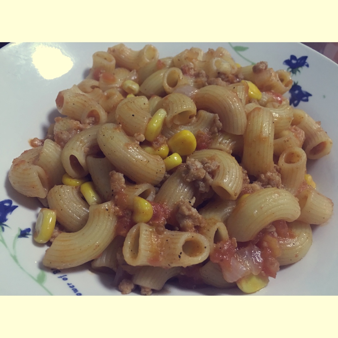 家庭100种意面｜番茄肉酱通心粉