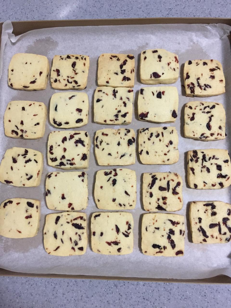 蔓越莓饼干