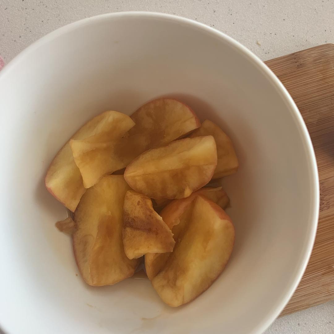 快手红糖苹果(微波炉版)