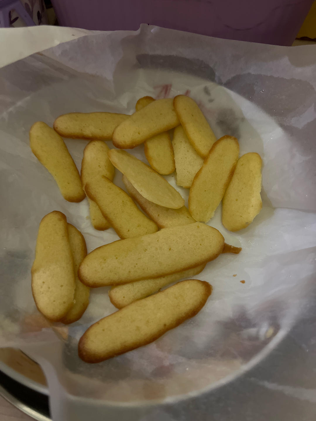 香脆法式经典猫舌头饼干|简单快手|消耗蛋白