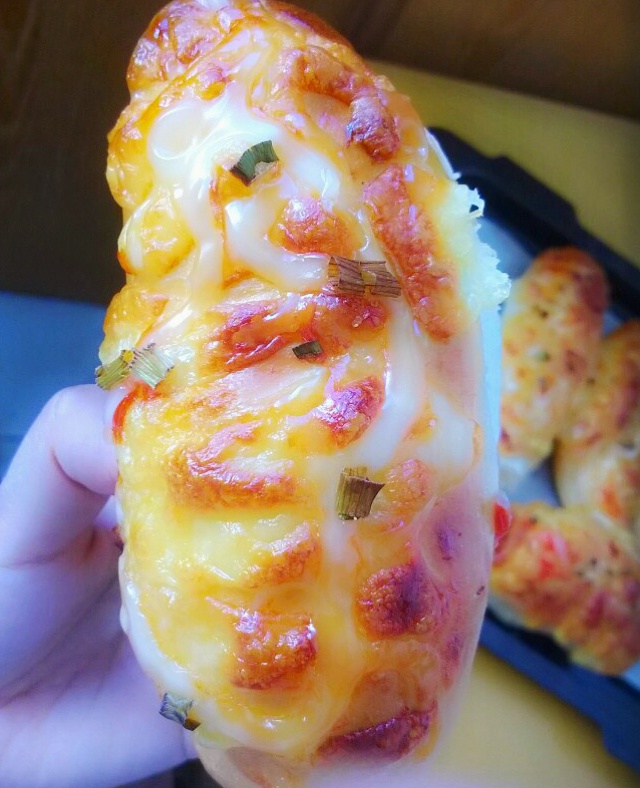 葱香芝士面包
