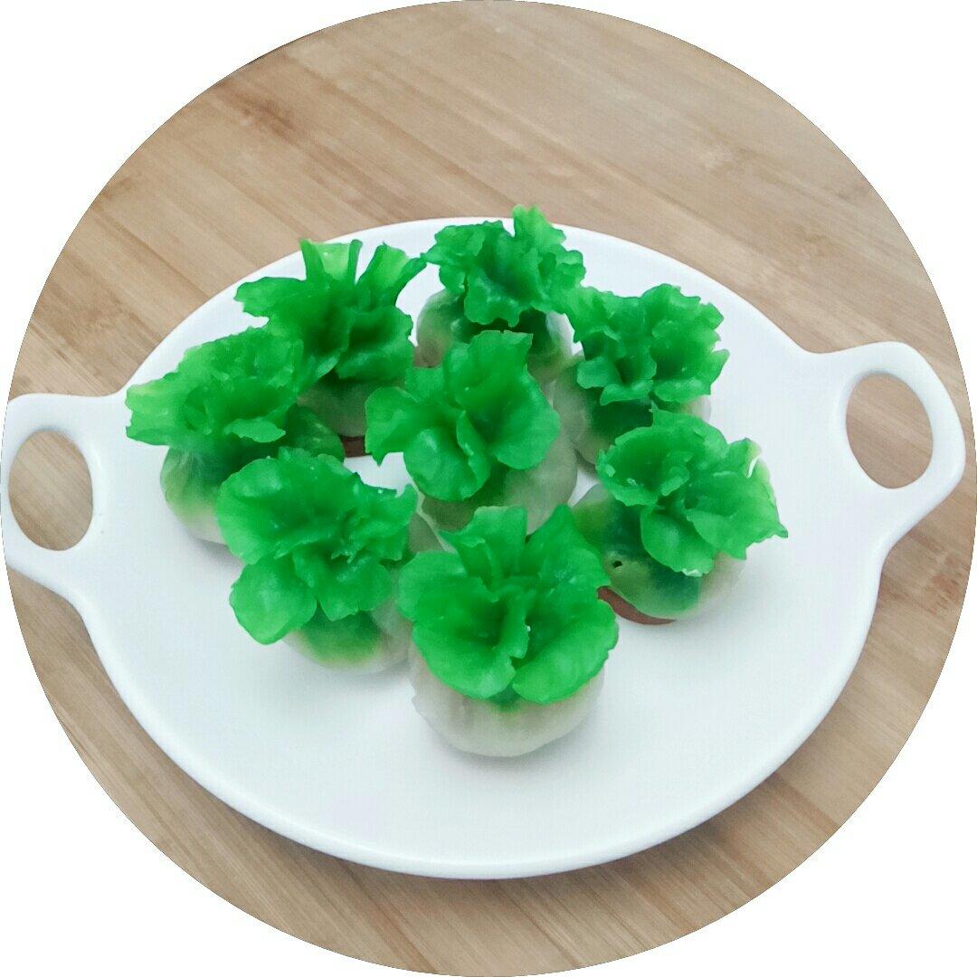 水晶白菜蒸饺