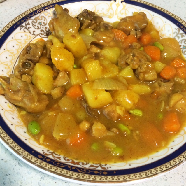 咖喱鸡饭