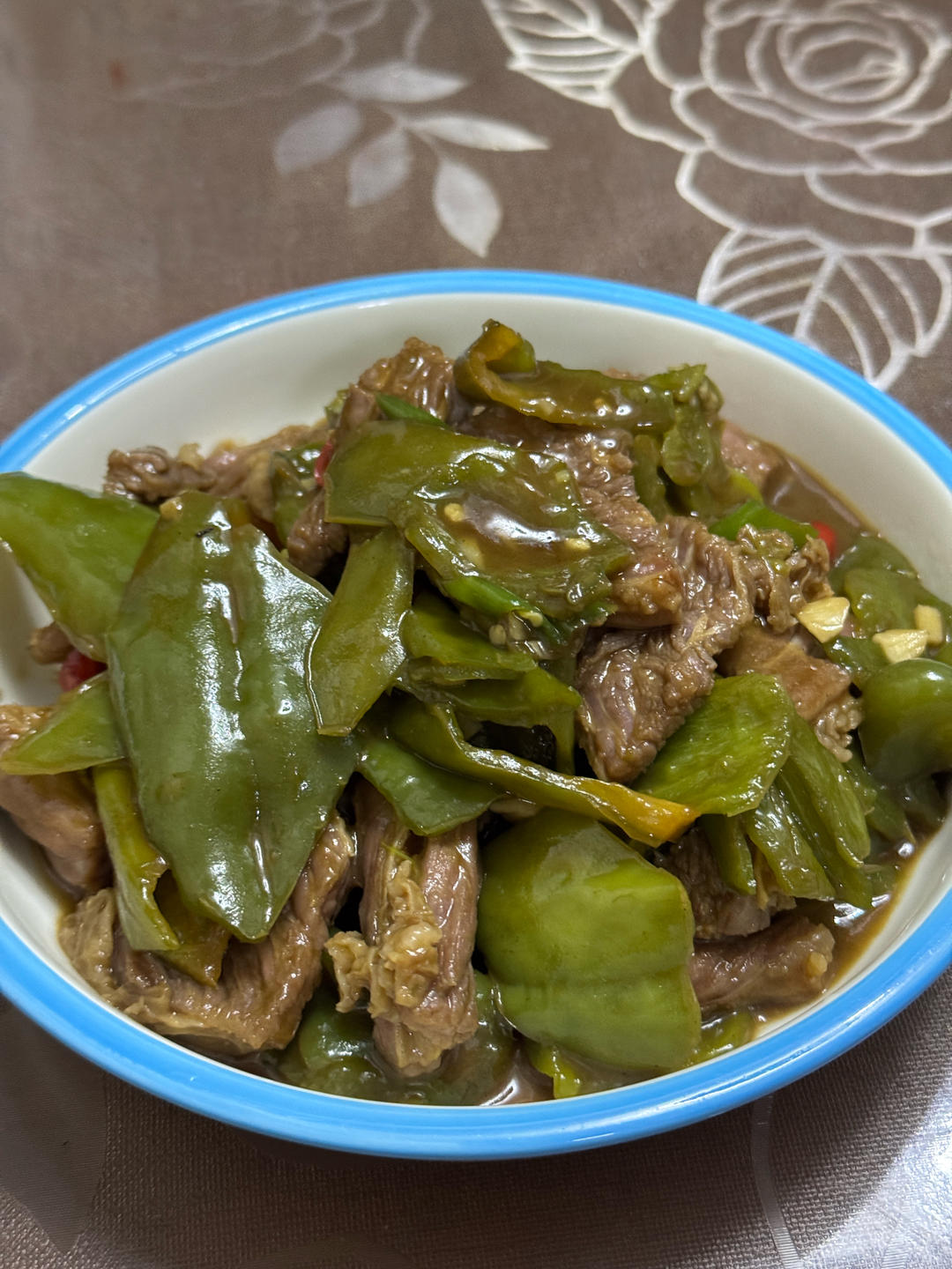 青椒炒牛肉
