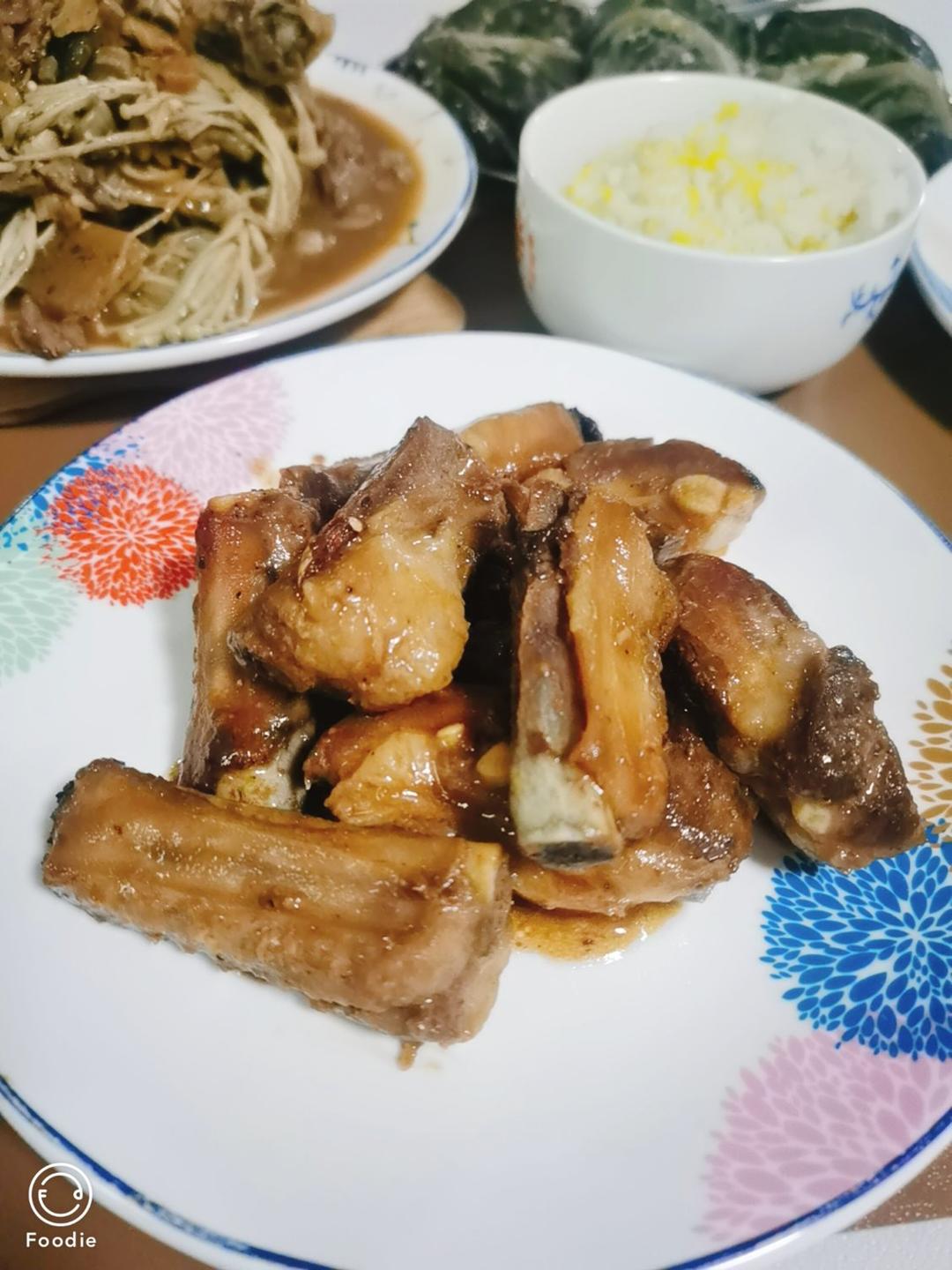 黄金蒜香排骨