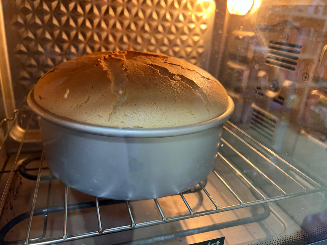 超柔软6寸戚风蛋糕(附8寸配方)零失败 超详细‼️含操作视频