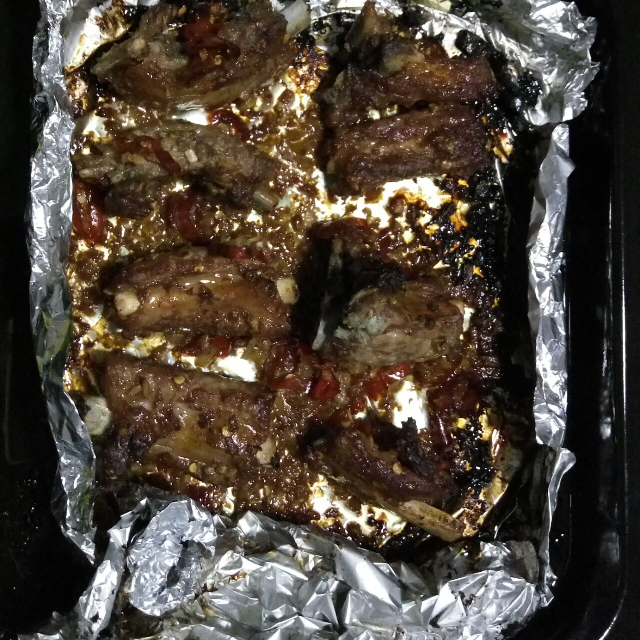 香到骨头里的蒜香排骨（烤箱）