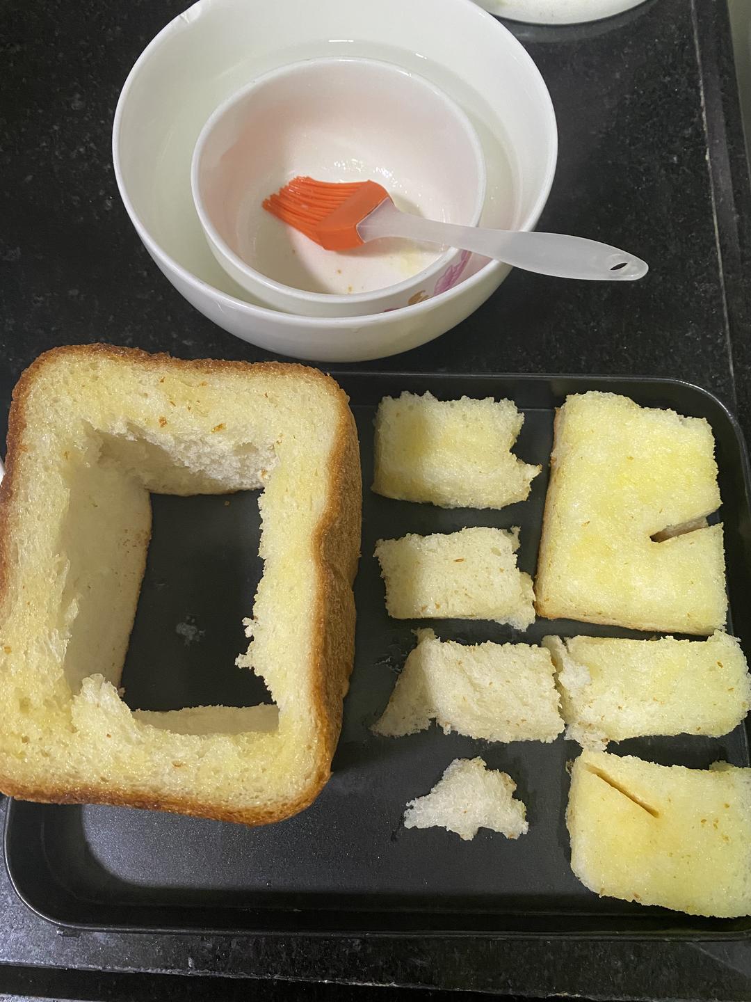 纯奶手撕吐司的做法 步骤1