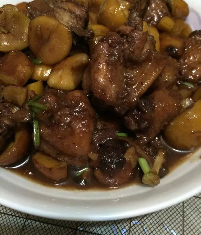 板栗烧鸡腿
