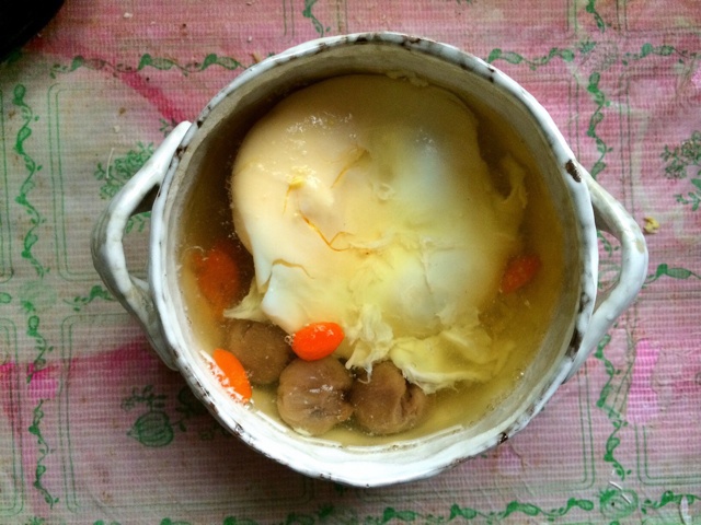 桂圆红枣鸡蛋糖水