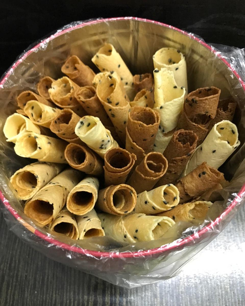 鸡蛋卷 脆皮蛋筒 冰淇淋绝配脆脆脆 无黄油不打发材料简单