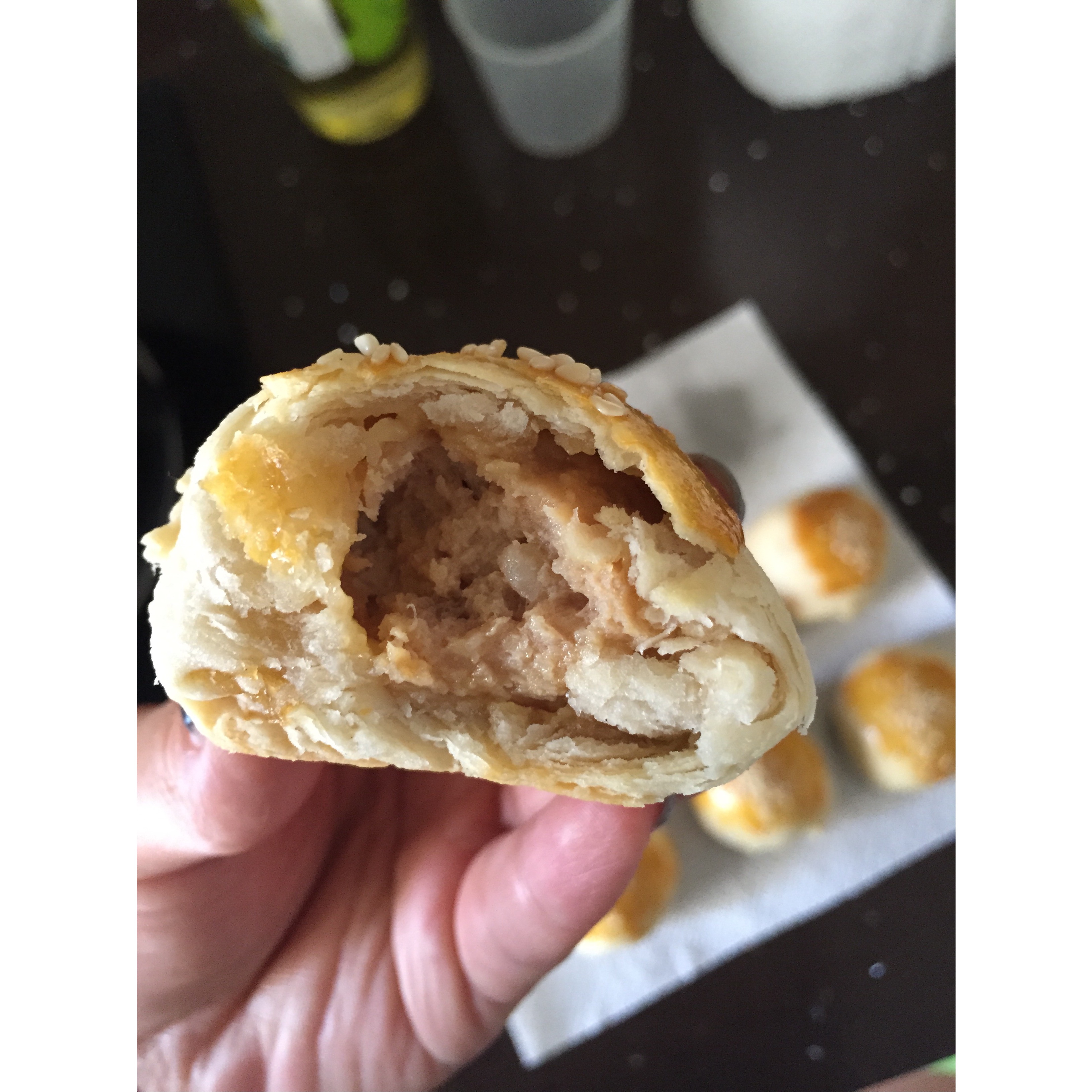 泳式鲜肉榨菜月饼