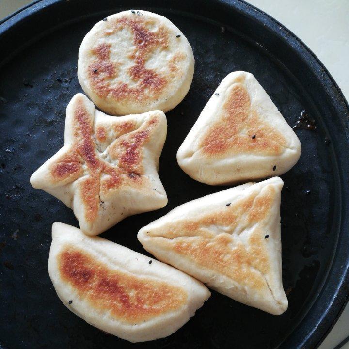 首次学做豆沙饼
