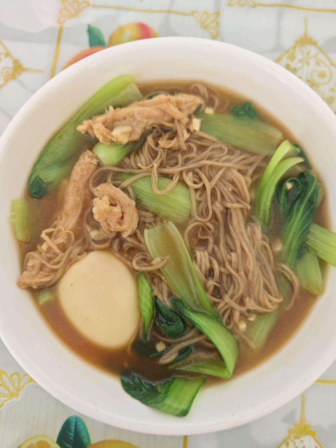 万能低脂减肥汤面公式，让荞麦面好吃还掉秤
