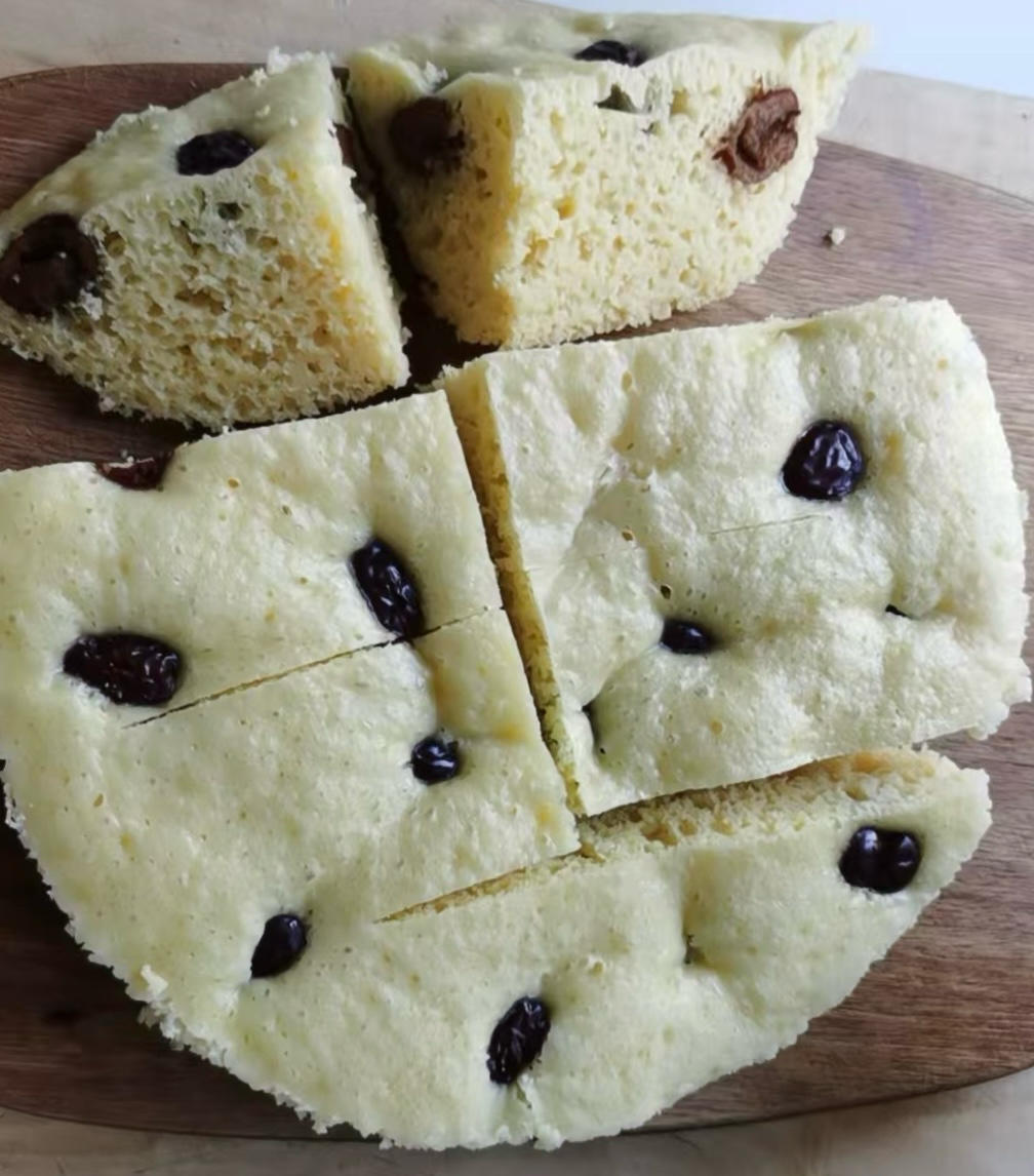 玉米面鸡蛋发糕（零失败）