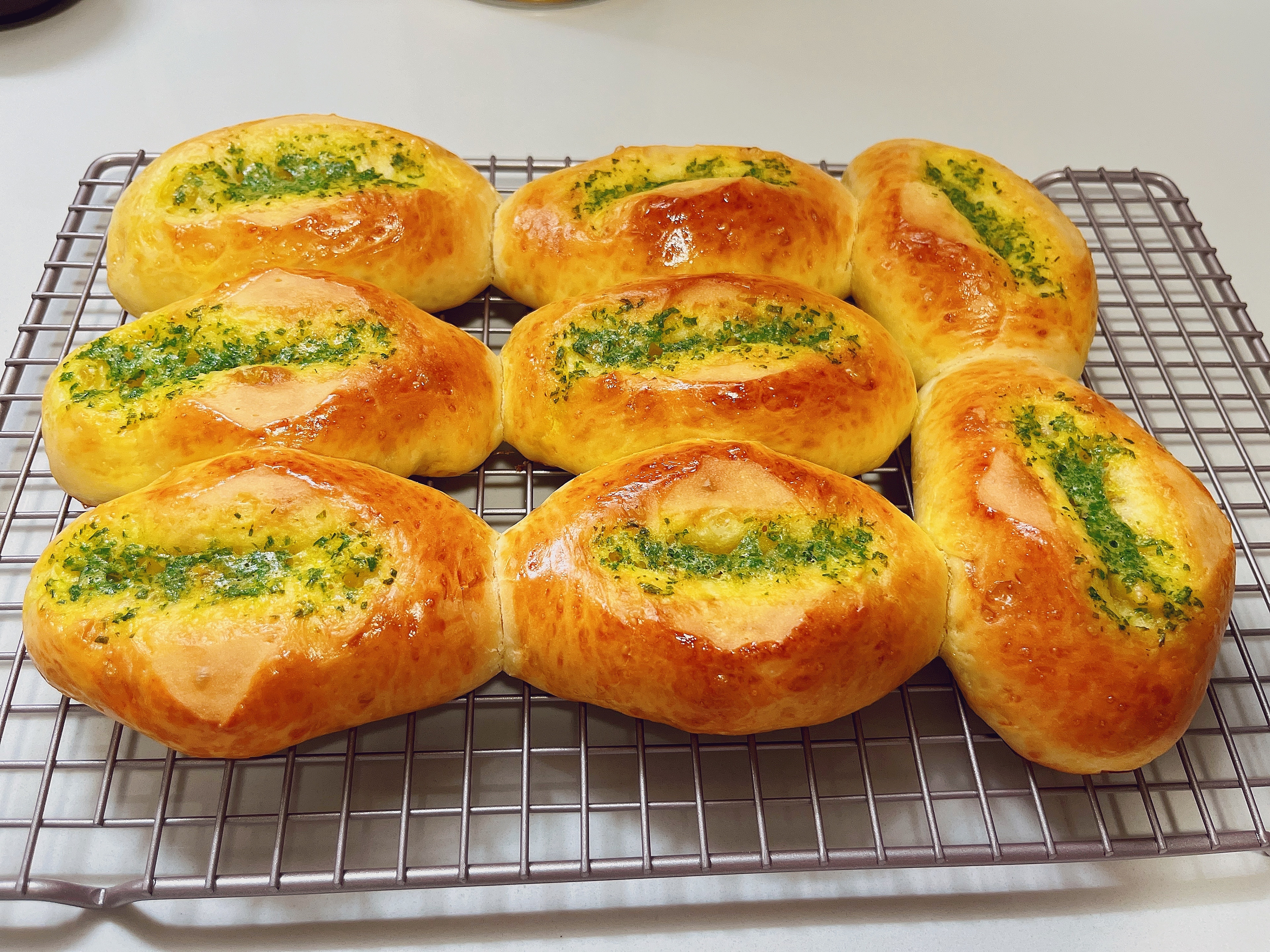 液种葱香面包❗台式经典面包