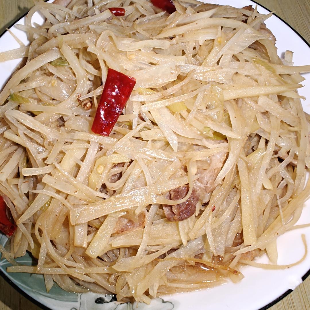 酸辣土豆丝的家常做法 超级下饭