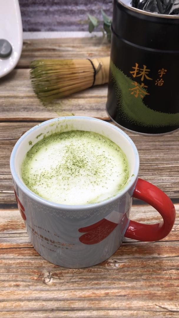抹茶拿铁（就是练习记录，不是严谨的食谱~）