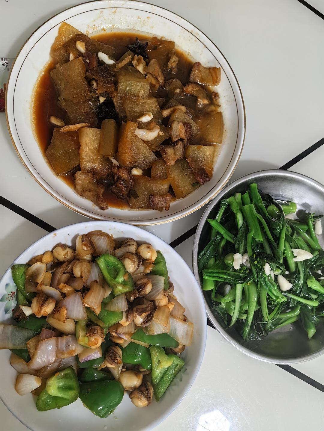 家常小炒扇贝肉