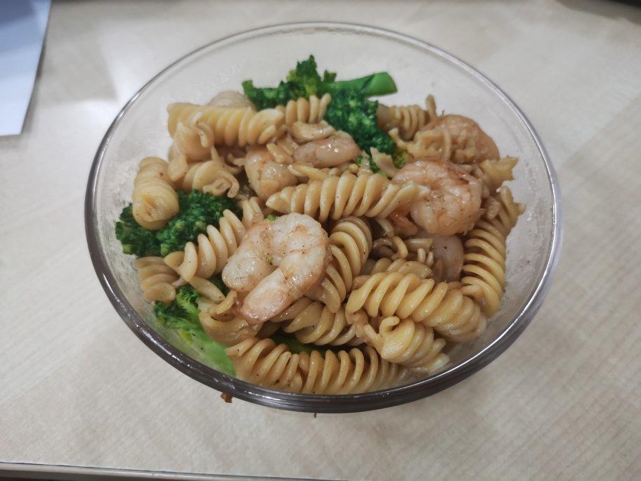 减脂|美味又低脂的虾油虾仁意大利面