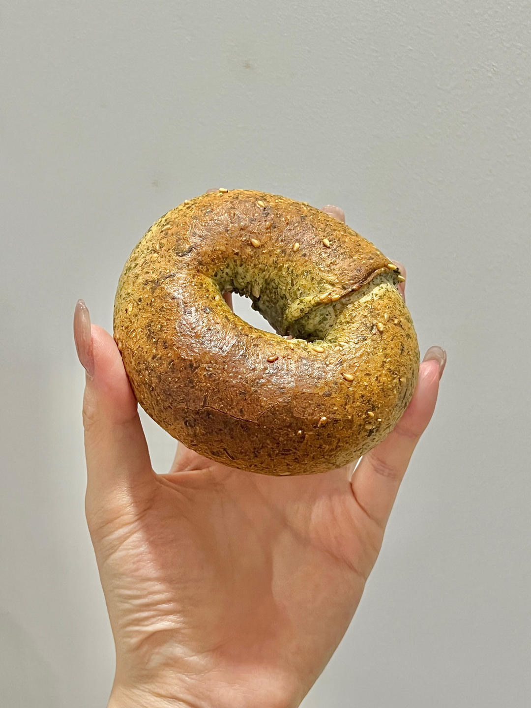 全麦贝果，低糖无油