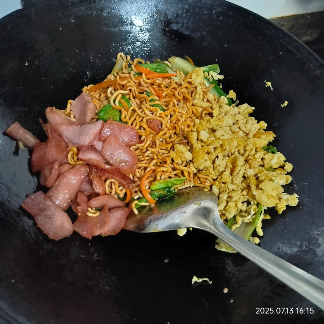 炒火鸡面