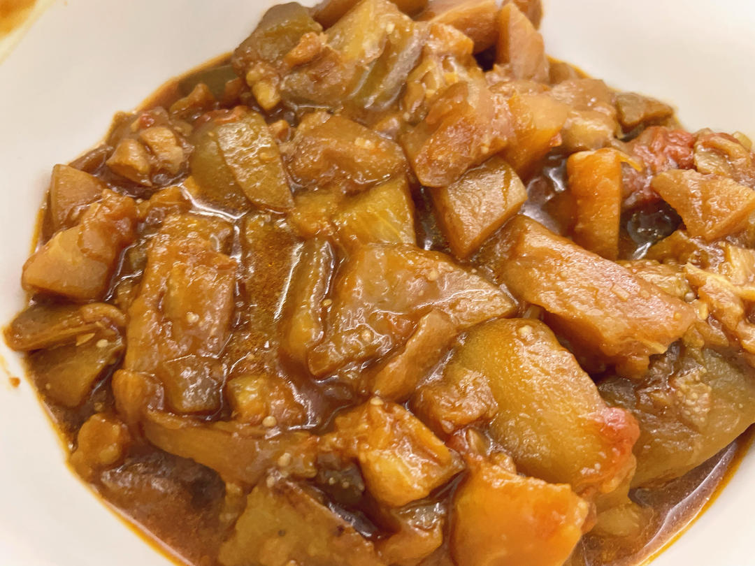 西红柿炖茄子