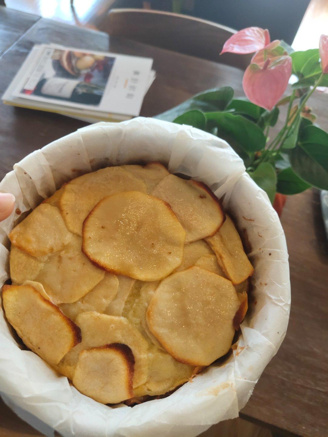 柔软奇妙的苹果隐形蛋糕