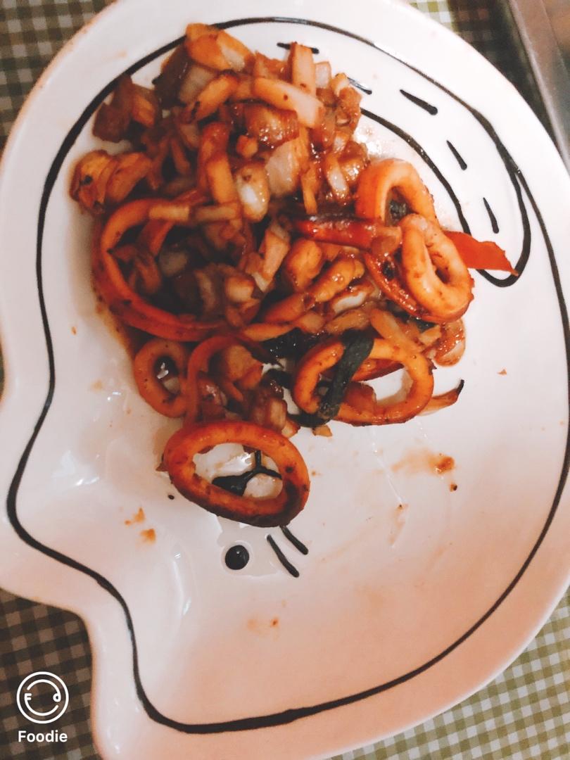 烤鱿鱼圈（空气炸锅版）