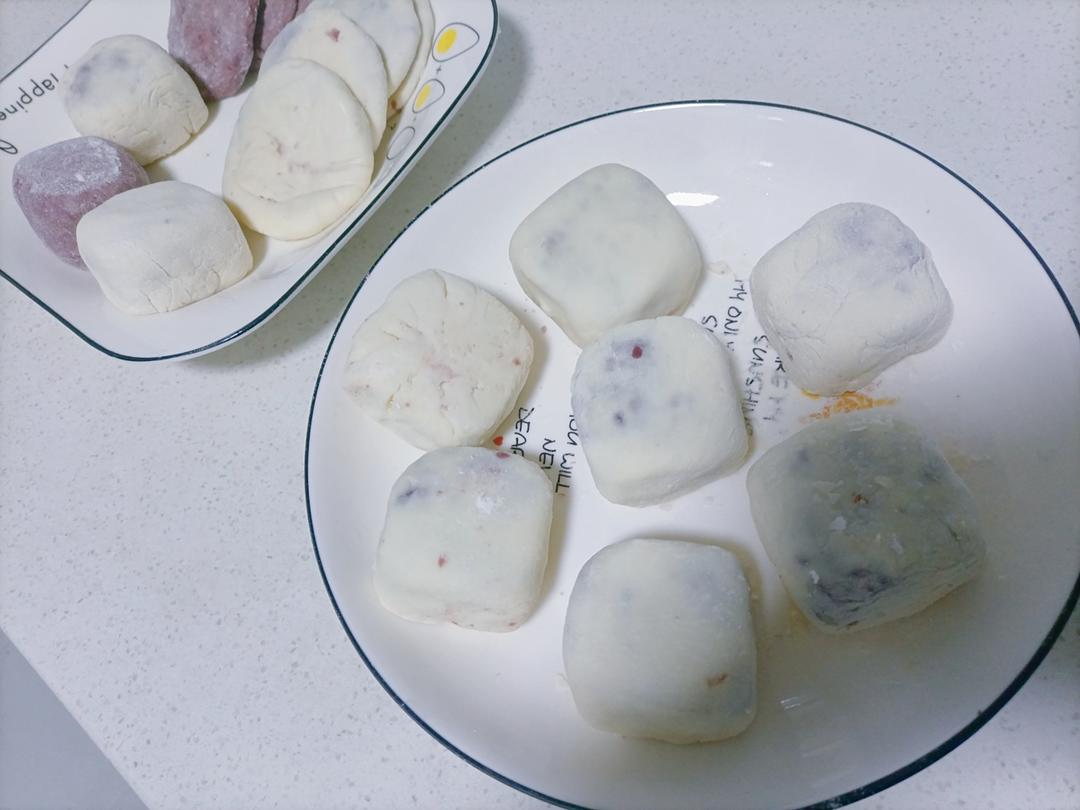 网红爆浆紫薯仙豆糕(低卡版)超长拉丝