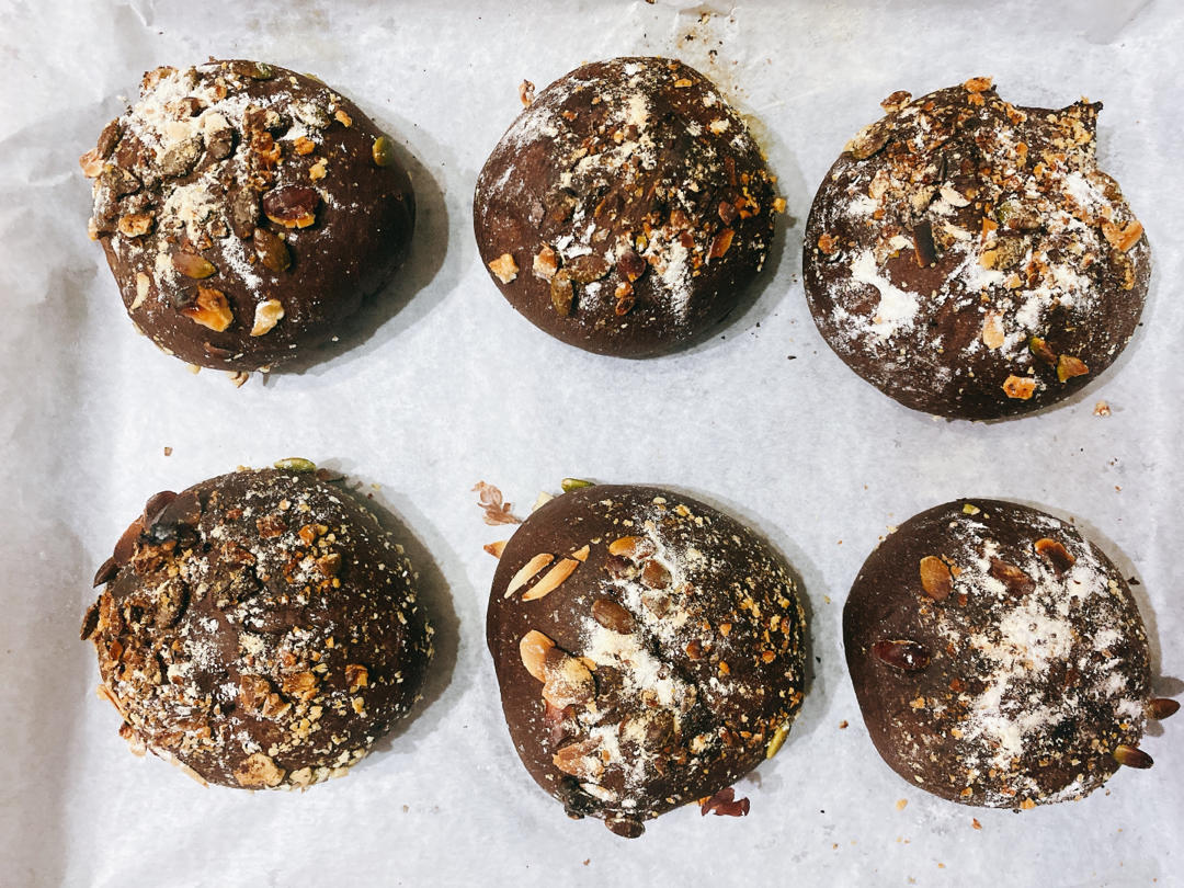 香蕉巧克力软欧