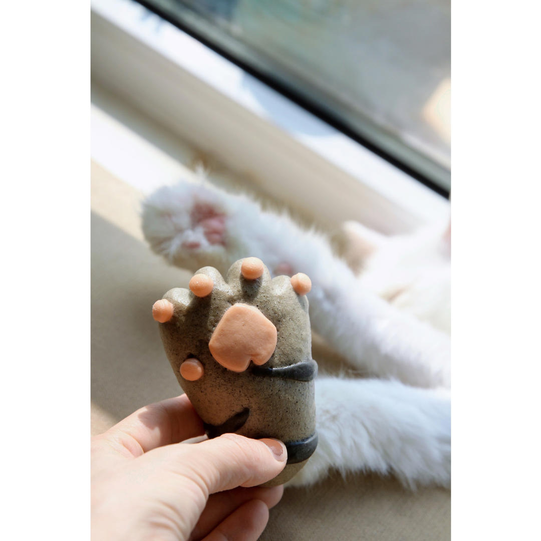 卡通馒头（猫爪）
