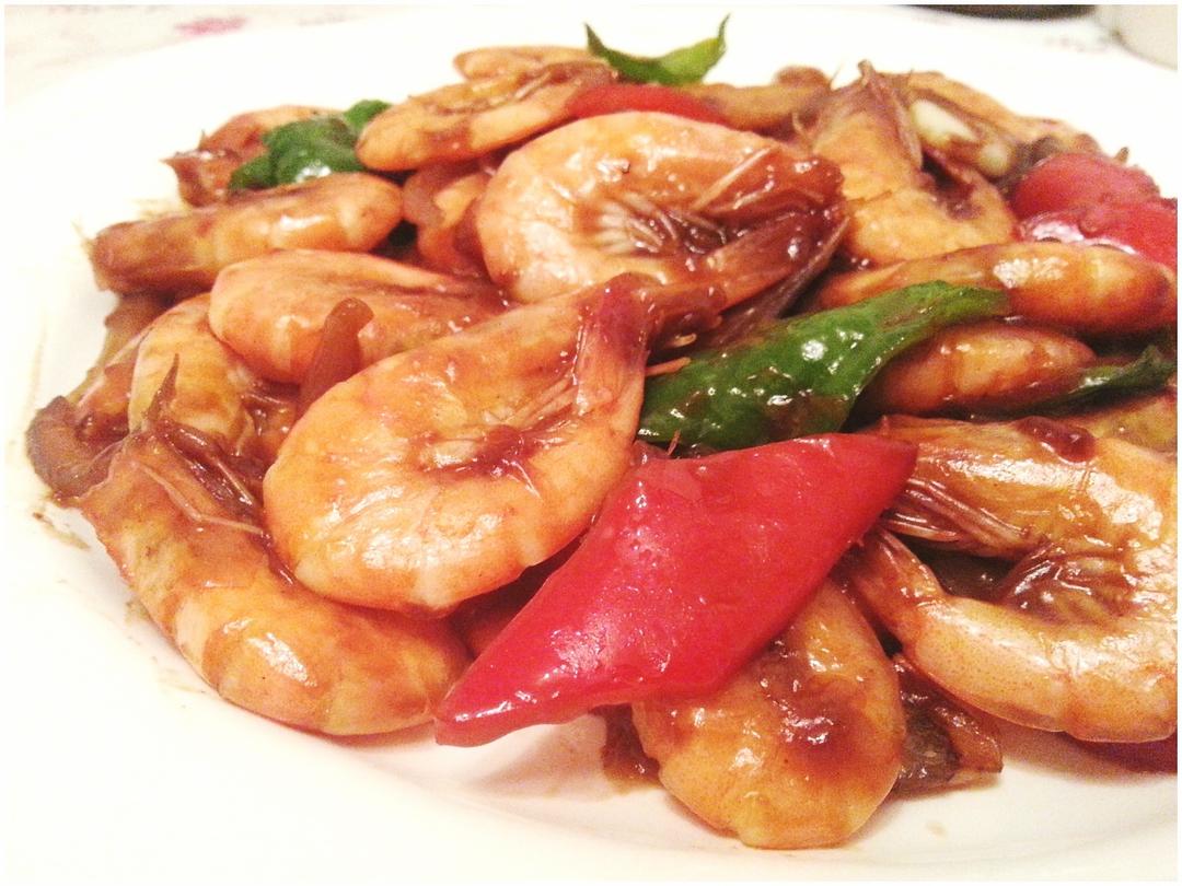 油爆糖醋大虾的做法