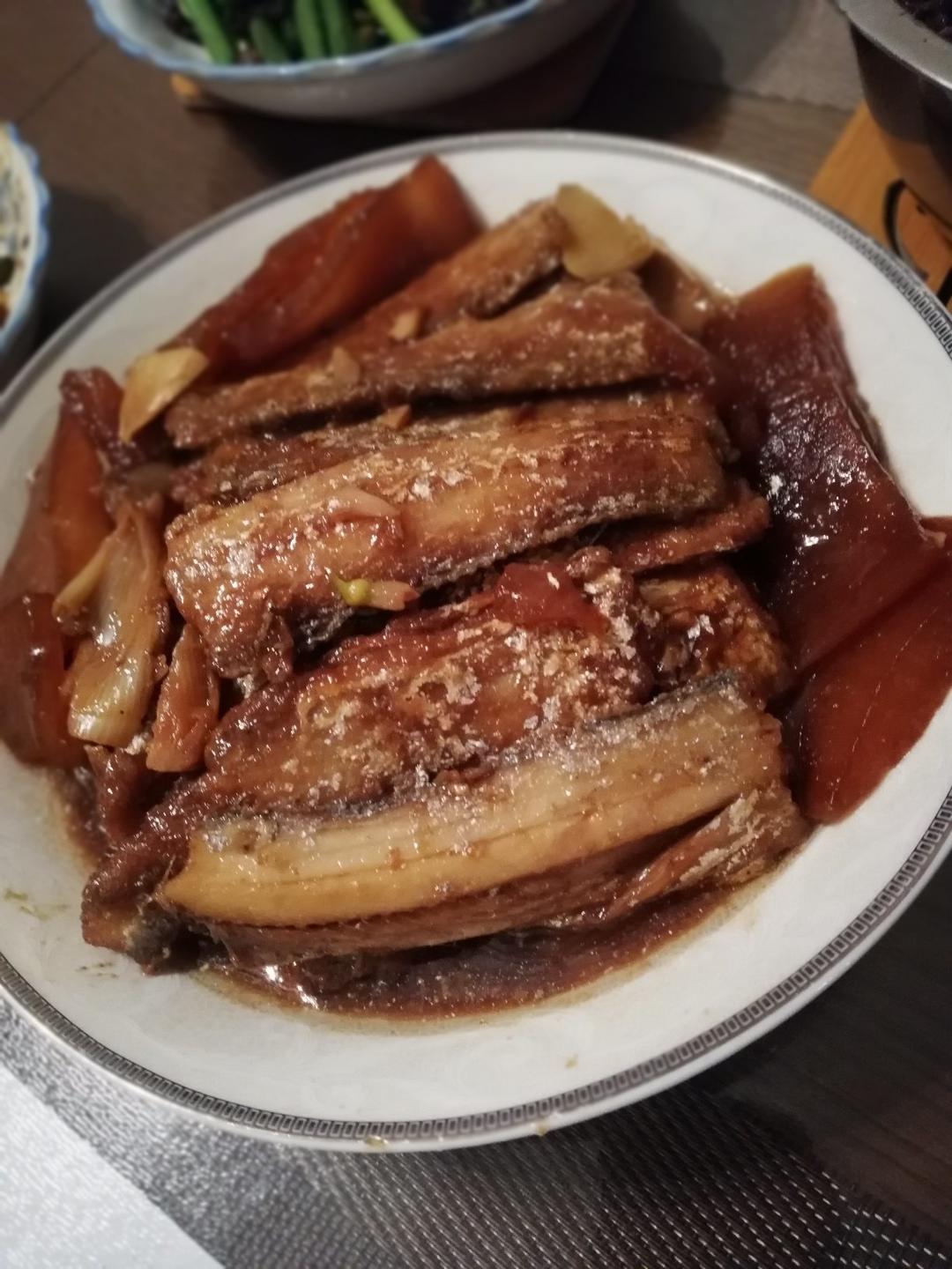 电高压锅版焖酥鱼（带鱼）