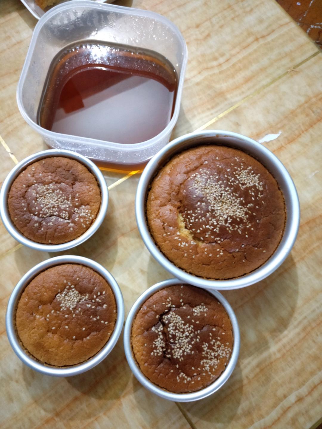 【老式蜂蜜脆皮蛋糕】｜小时候的美食记忆
