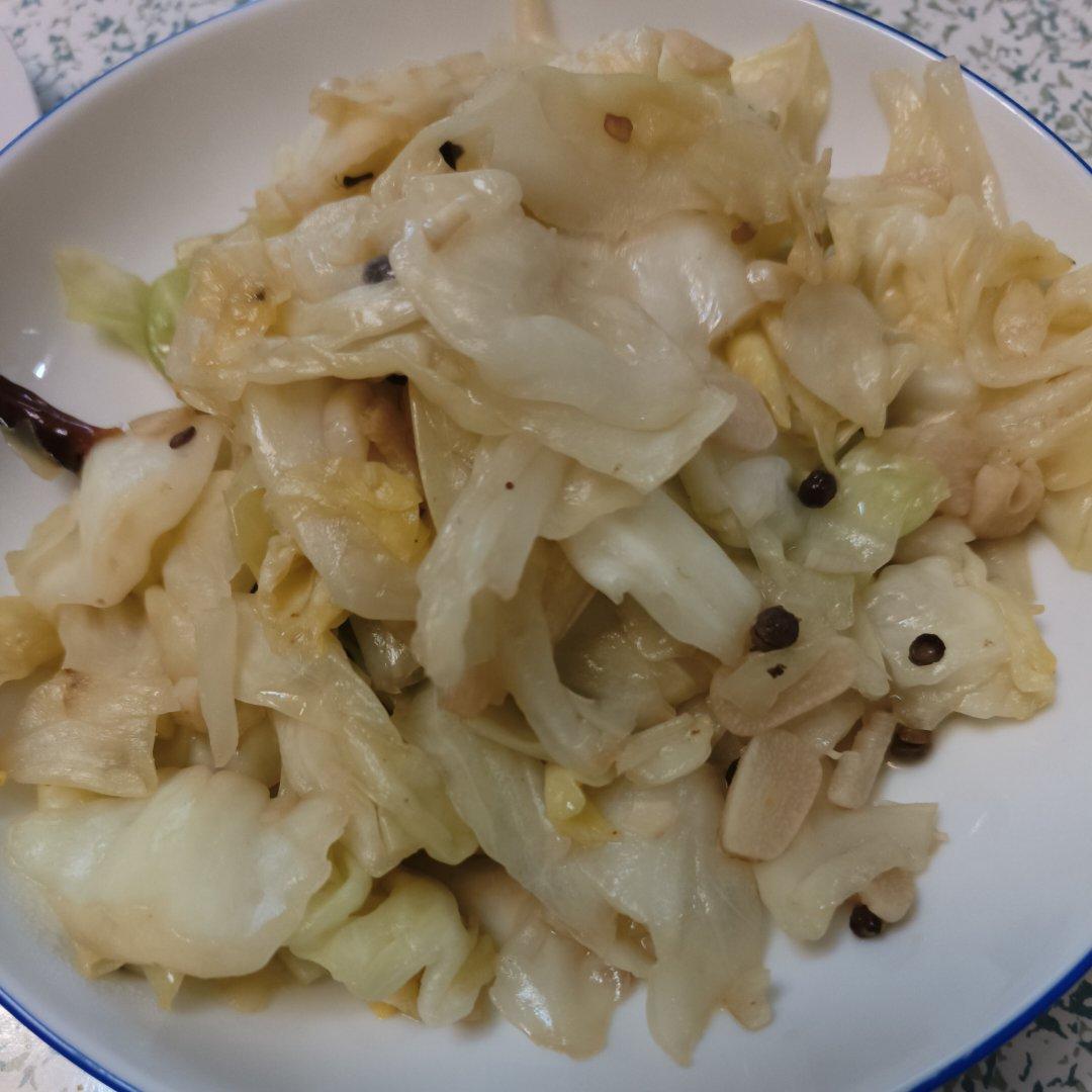 炝炒包心菜